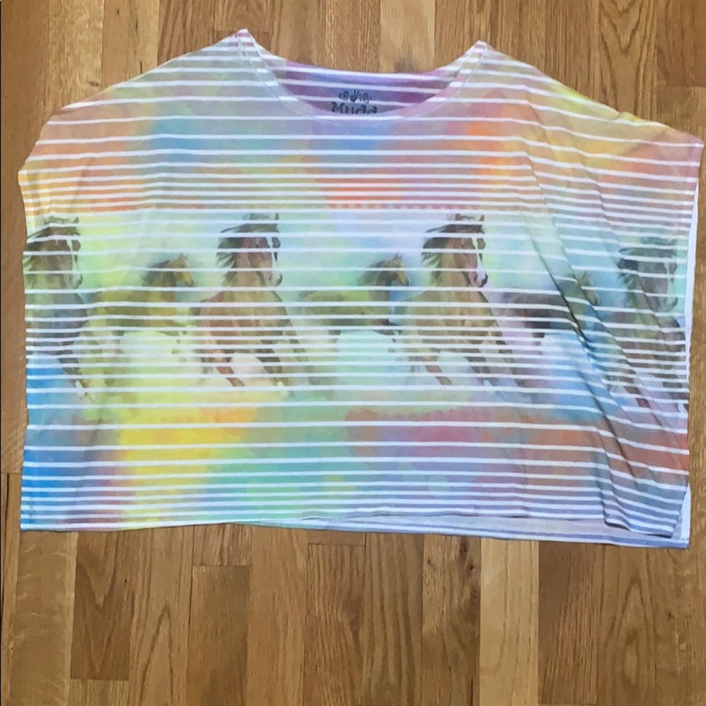 Wear over tank top horse